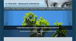 Desktop Screenshot of buhlberatung.com